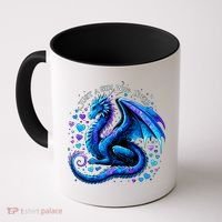 Just A Girl Who Loves Dragons Coffee Mug thumb 0