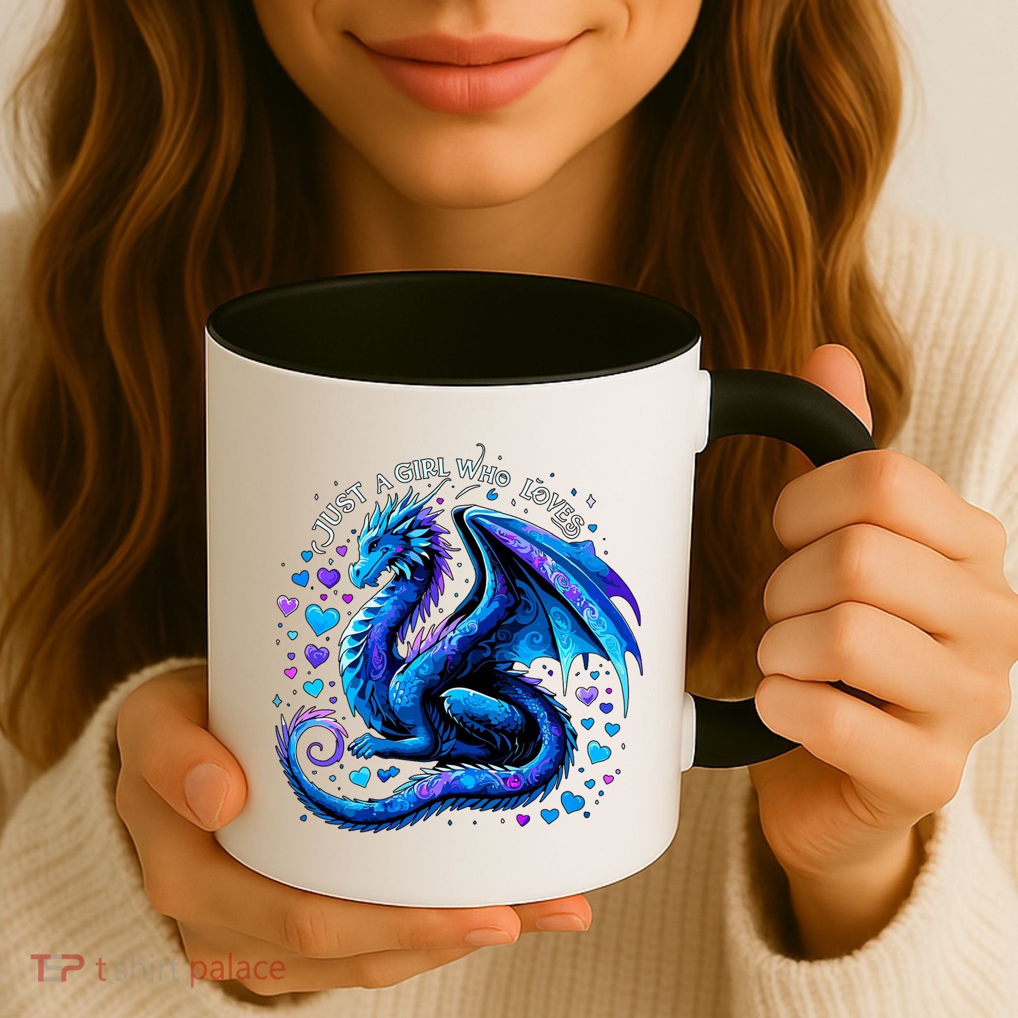 Just A Girl Who Loves Dragons Coffee Mug
