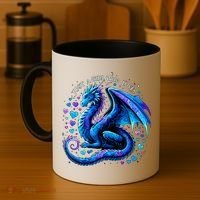 Just A Girl Who Loves Dragons Coffee Mug thumb 4