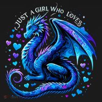 Just A Girl Who Loves Dragons Women's Hoodie thumb 2