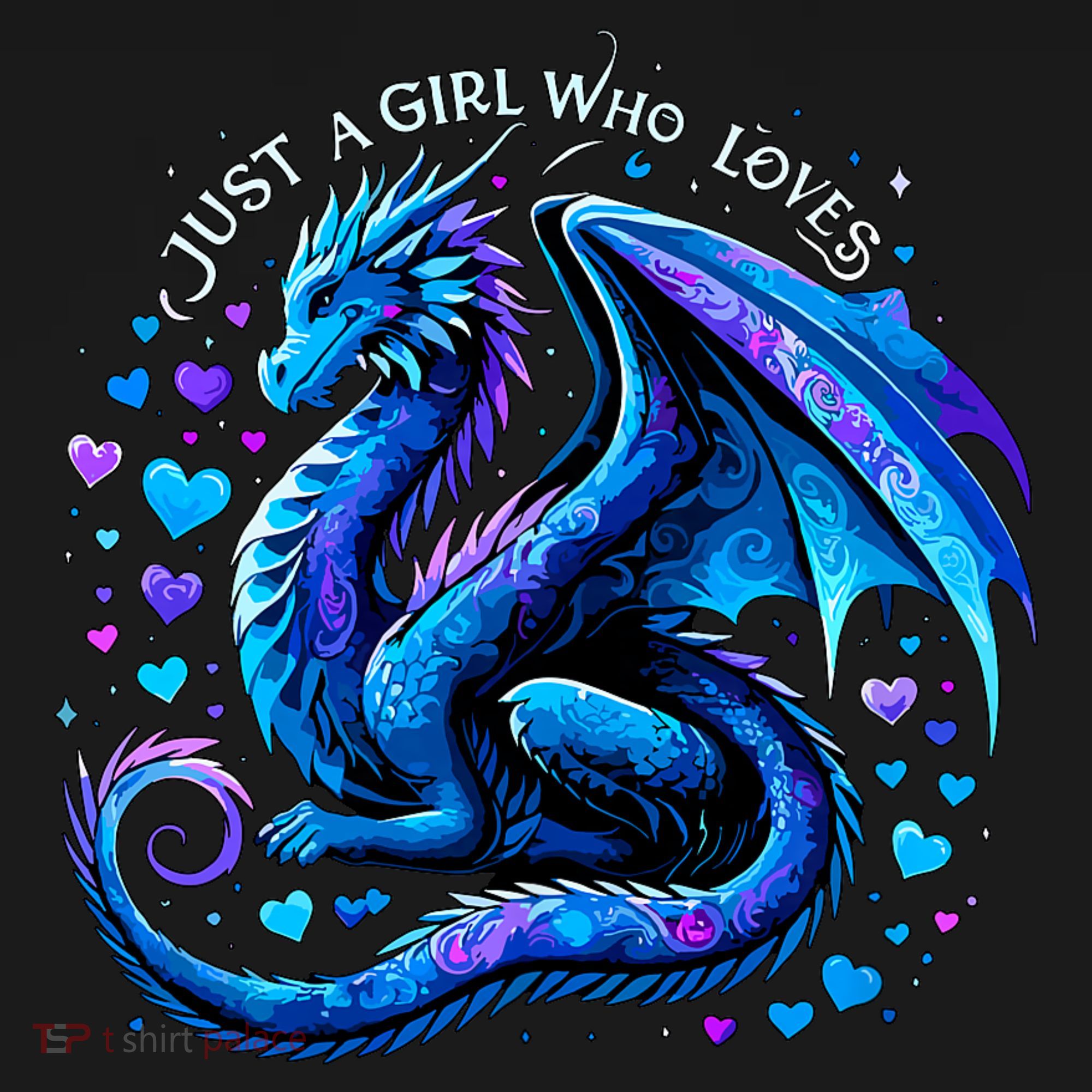 Just A Girl Who Loves Dragons Women's Hoodie