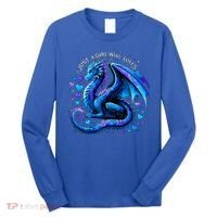 Just A Girl Who Loves Dragons Long Sleeve Shirt thumb 0
