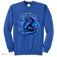 Just A Girl Who Loves Dragons Sweatshirt thumb 0