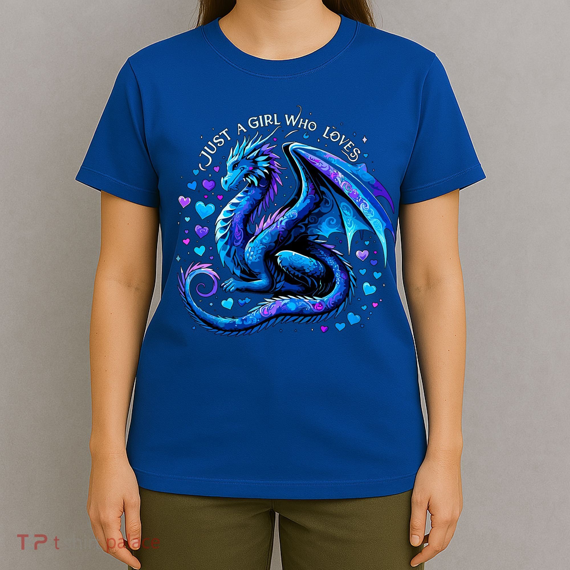 Just A Girl Who Loves Dragons T-Shirt