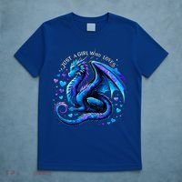 Just A Girl Who Loves Dragons T-Shirt thumb 5