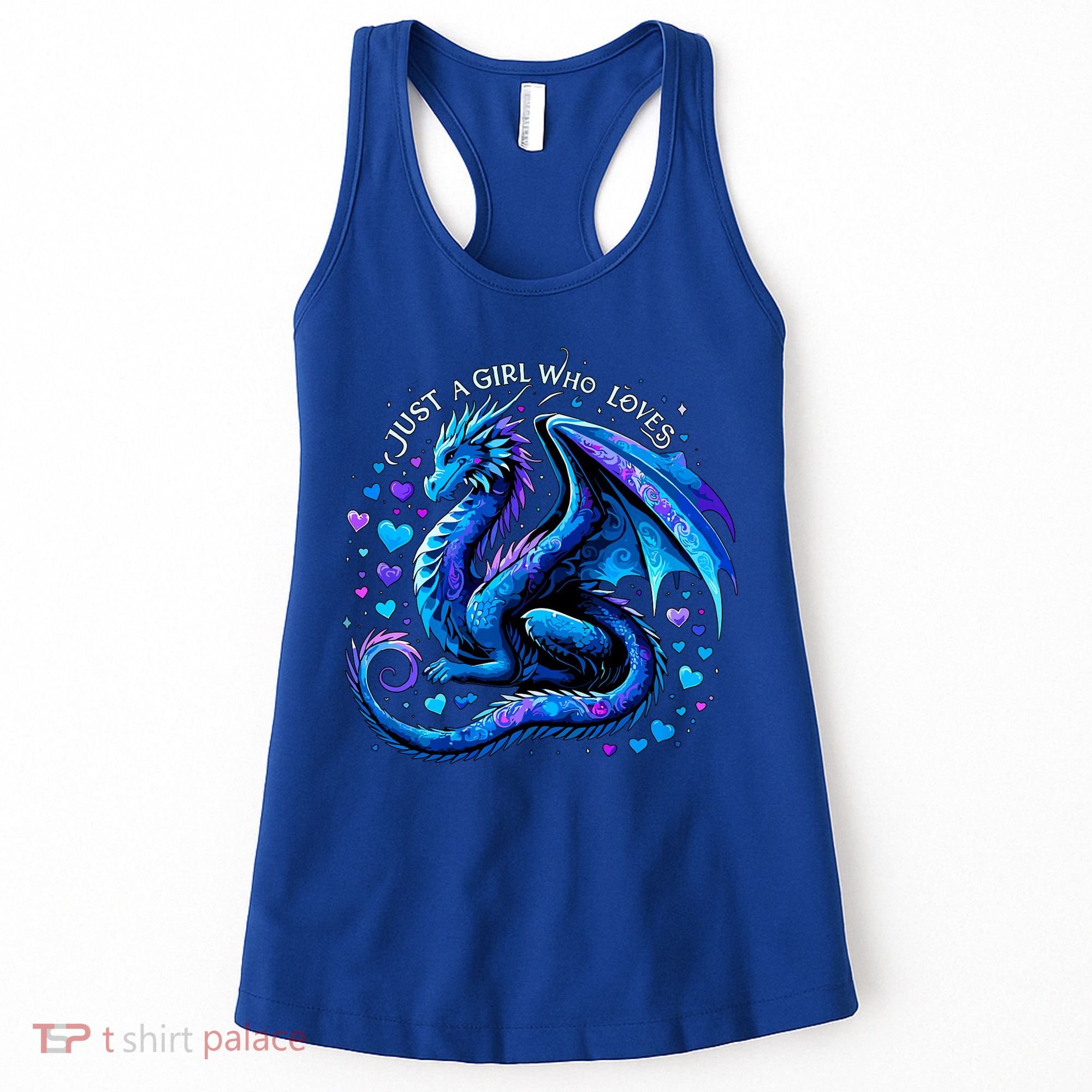 Just A Girl Who Loves Dragons Women's Tank Top