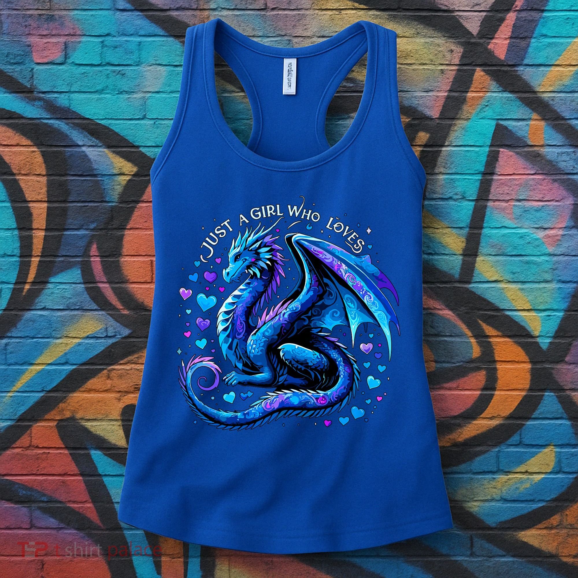 Just A Girl Who Loves Dragons Women's Tank Top