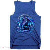Just A Girl Who Loves Dragons Tank Top thumb 0