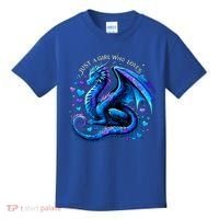 Just A Girl Who Loves Dragons Kids T-Shirt thumb 0