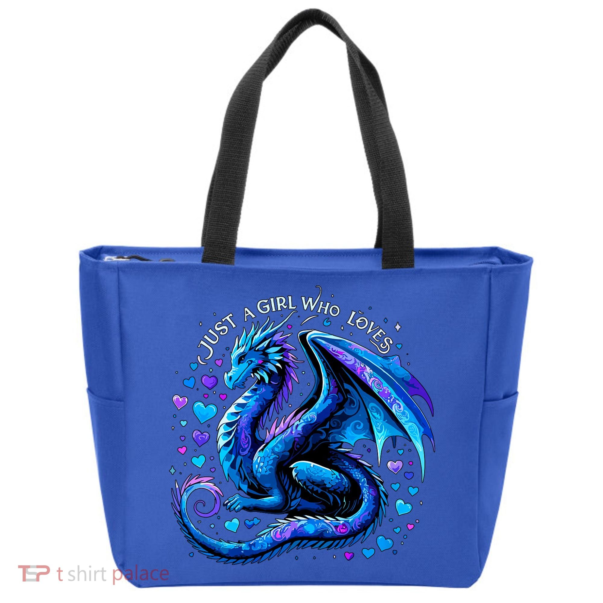 Just A Girl Who Loves Dragons Tote Bag