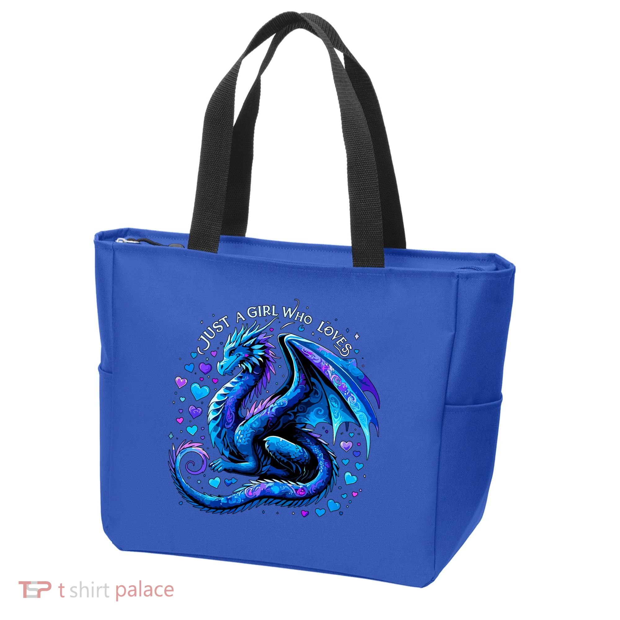 Just A Girl Who Loves Dragons Tote Bag