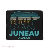 Juneau Alaska Grizzly Bear Souvenir Mousepad thumb 0