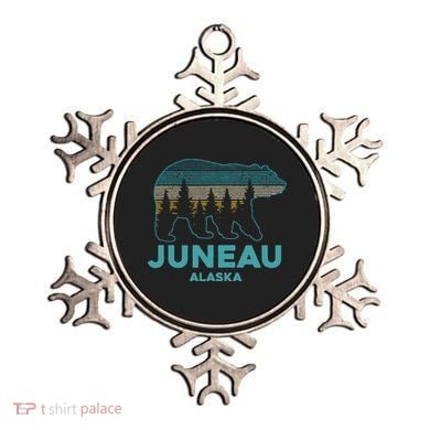 Juneau Alaska Grizzly Bear Souvenir Ornament