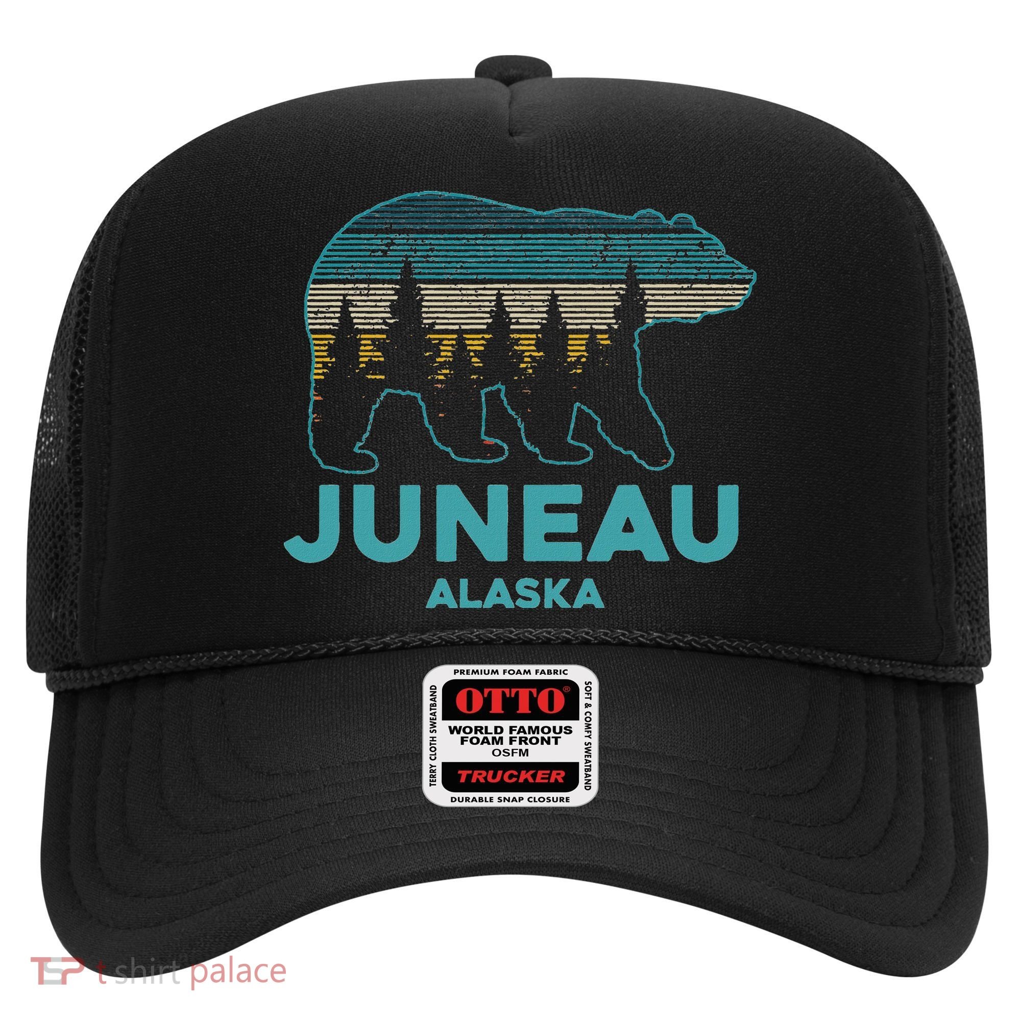 Juneau Alaska Grizzly Bear Souvenir Hat