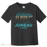 Juneau Alaska Grizzly Bear Souvenir Toddler T-Shirt thumb 0