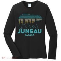 Juneau Alaska Grizzly Bear Souvenir Women's Long Sleeve Shirt thumb 0