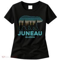 Juneau Alaska Grizzly Bear Souvenir Women's T-Shirt thumb 0