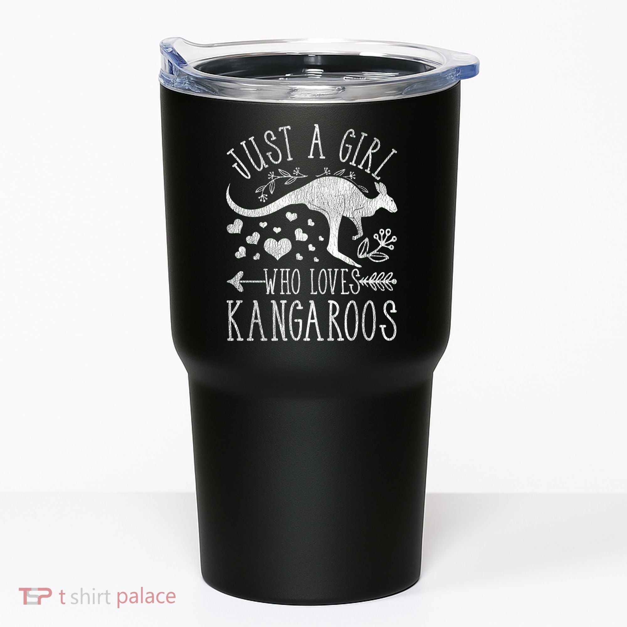 Just A Girl Who Loves Kangaroo Gift Tumbler