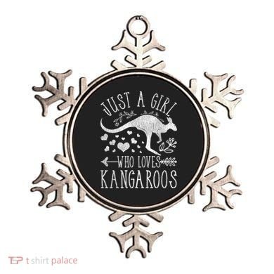 Just A Girl Who Loves Kangaroo Gift Ornament
