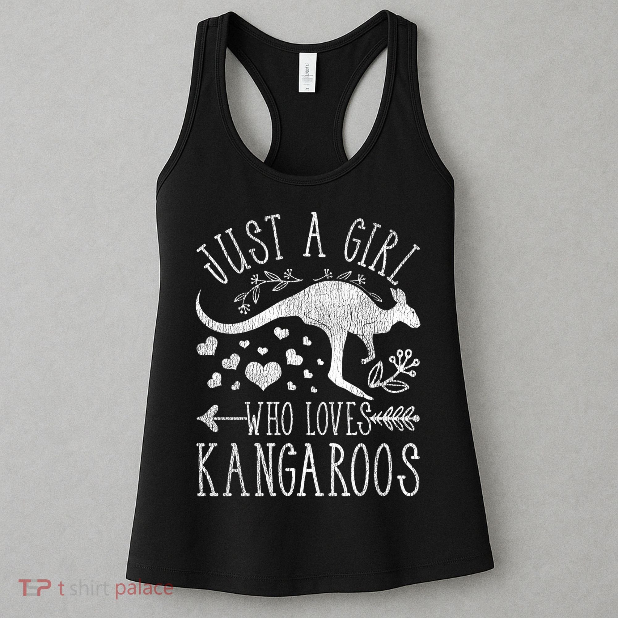Just A Girl Who Loves Kangaroo Gift Women's Tank Top