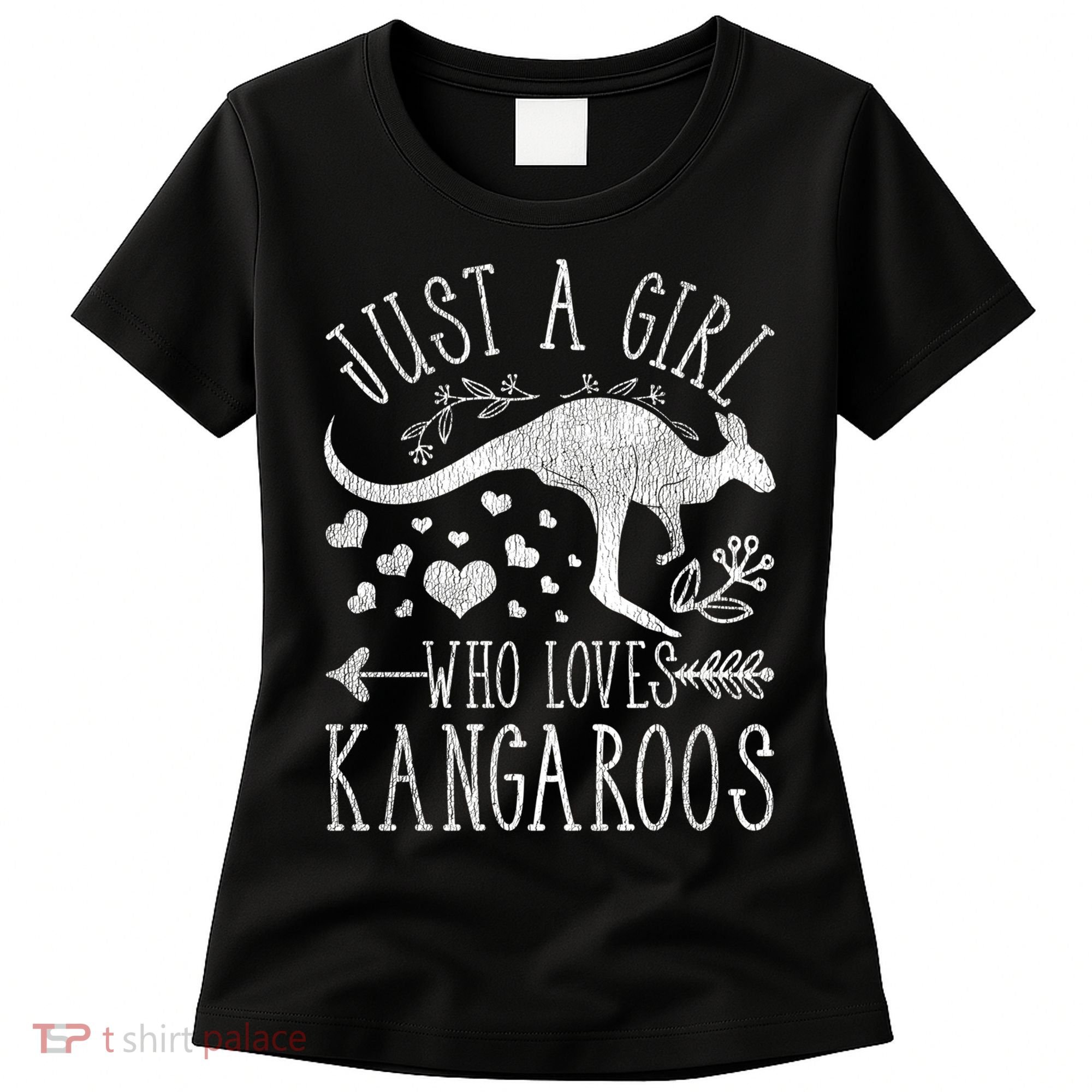 Just A Girl Who Loves Kangaroo Gift Women's T-Shirt