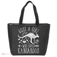 Just A Girl Who Loves Kangaroo Gift Tote Bag thumb 0