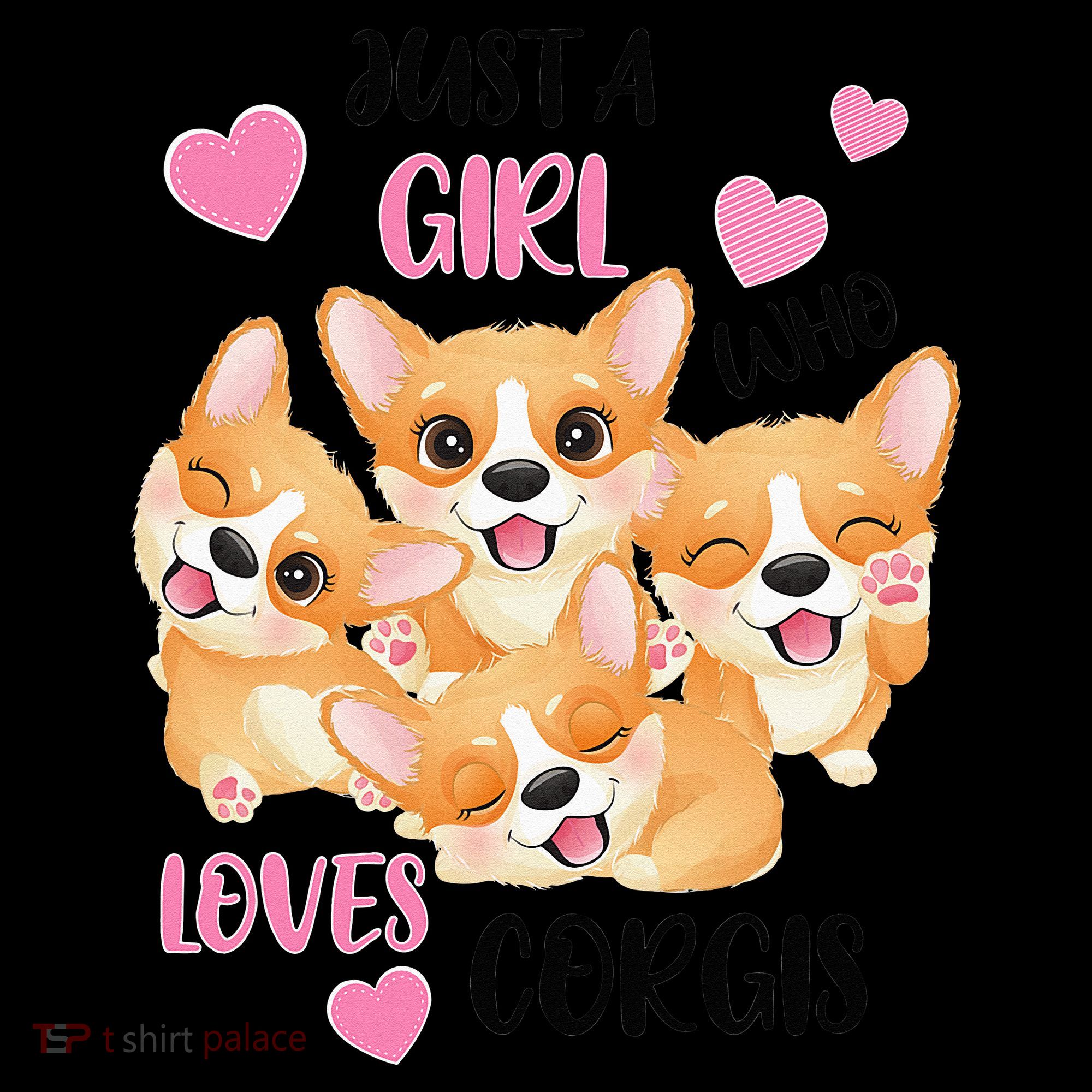 Just A Girl Who Loves Corgis 16oz Travel Tumbler
