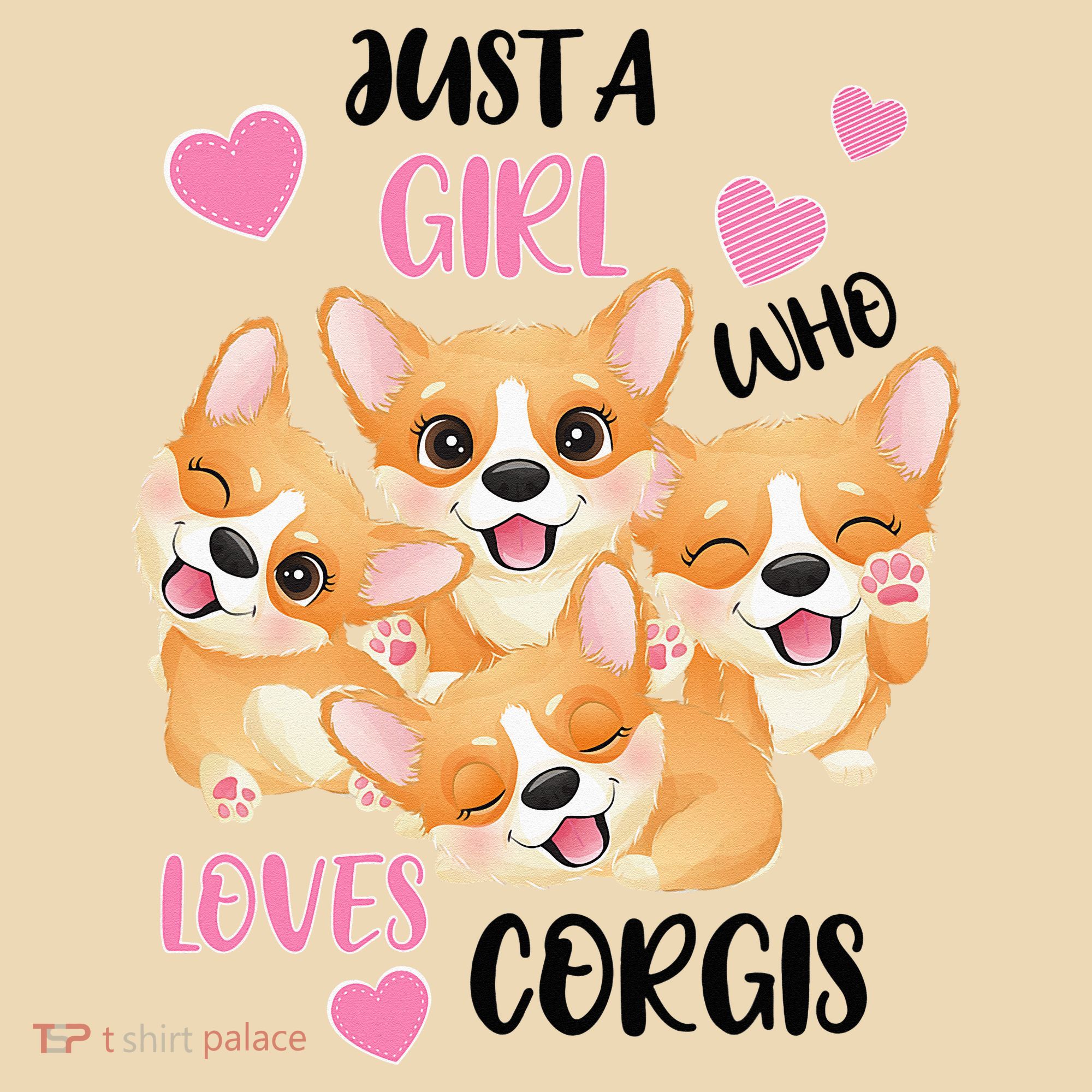 Just A Girl Who Loves Corgis Tote Bag