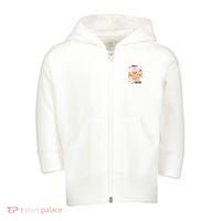 Just A Girl Who Loves Corgis Toddler Zip Fleece Hoodie thumb 0