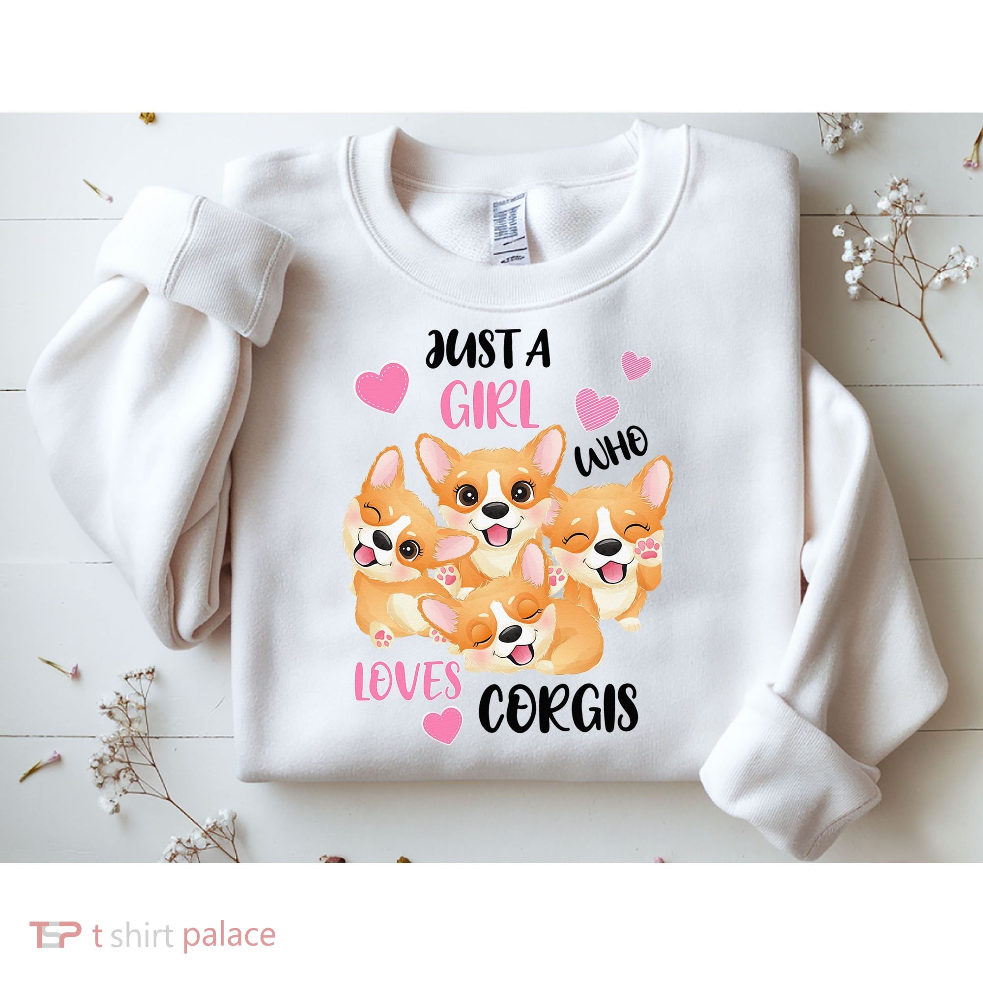 Just A Girl Who Loves Corgis Sweatshirt
