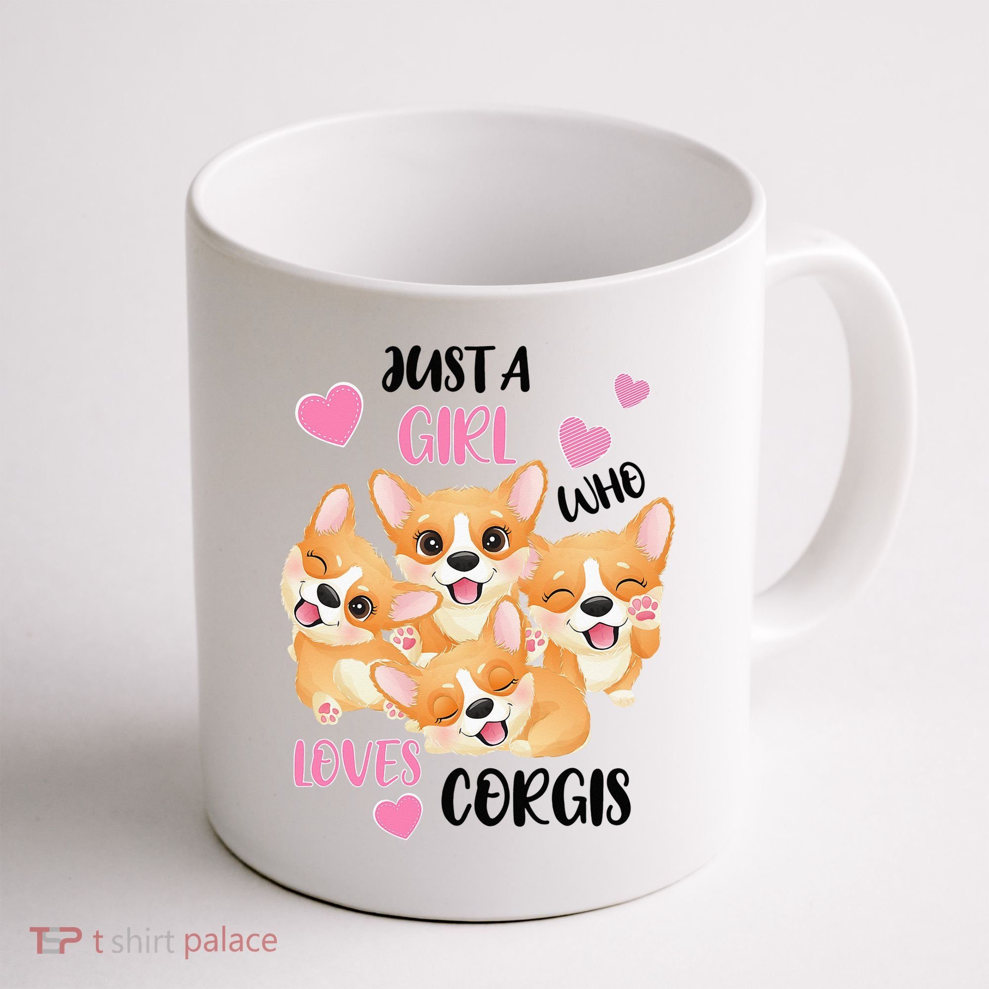 Just A Girl Who Loves Corgis Coffee Mug
