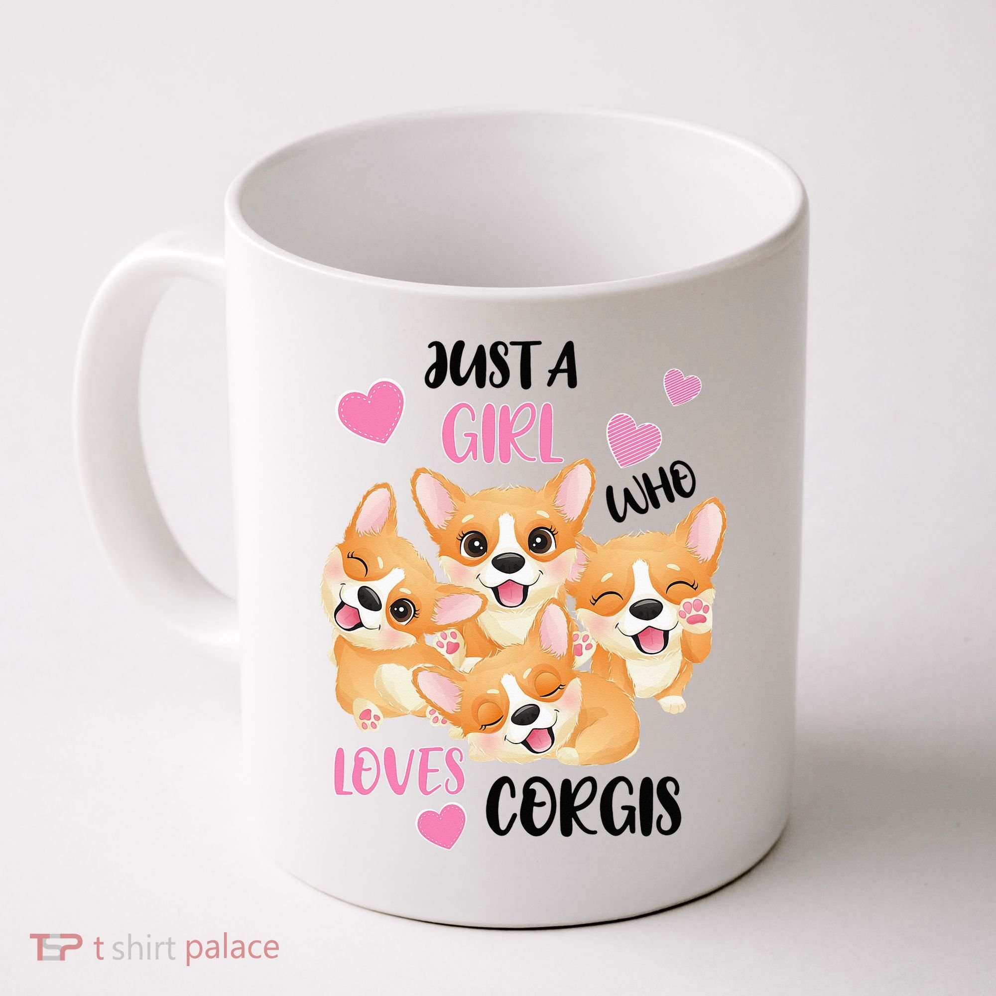 Just A Girl Who Loves Corgis Coffee Mug