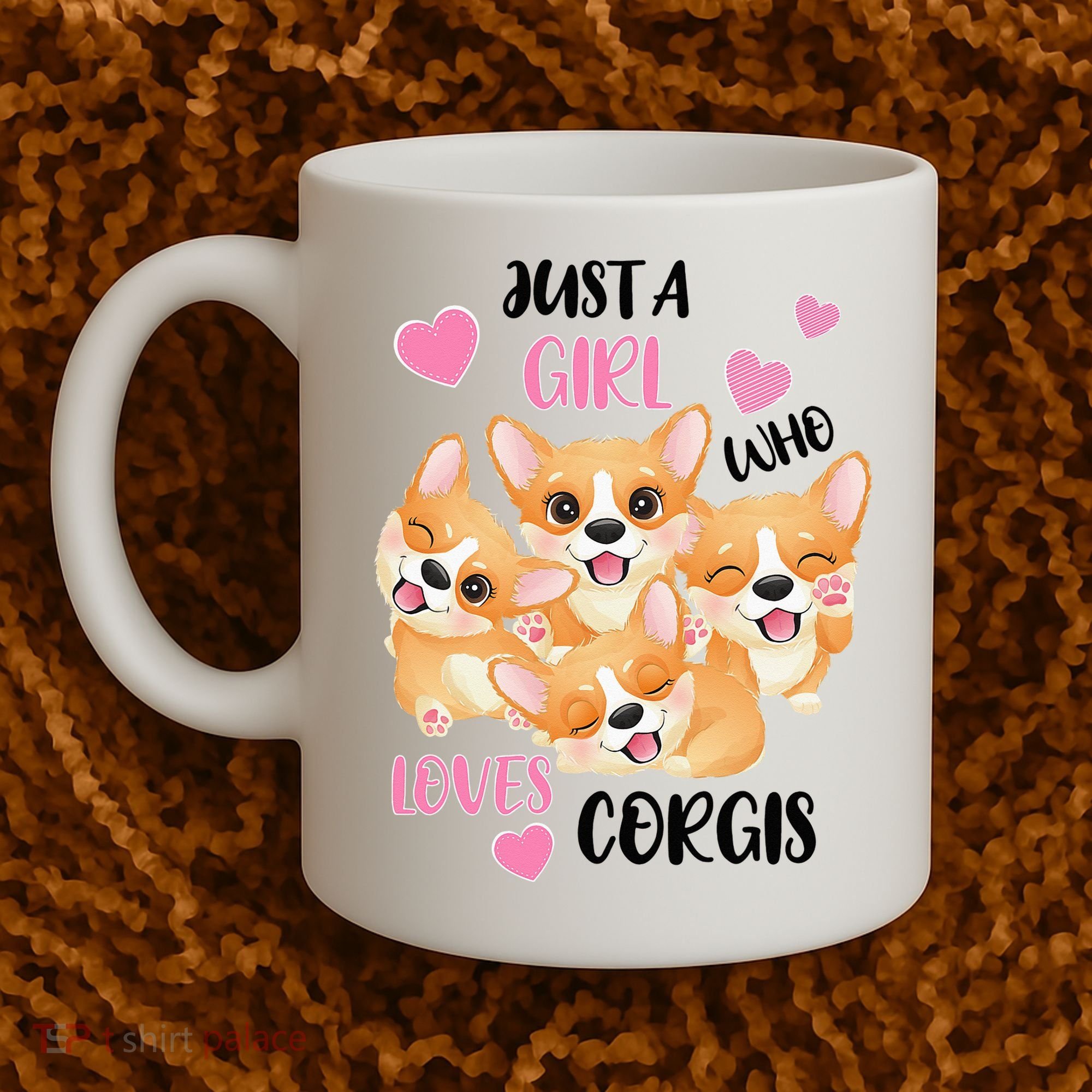 Just A Girl Who Loves Corgis Coffee Mug