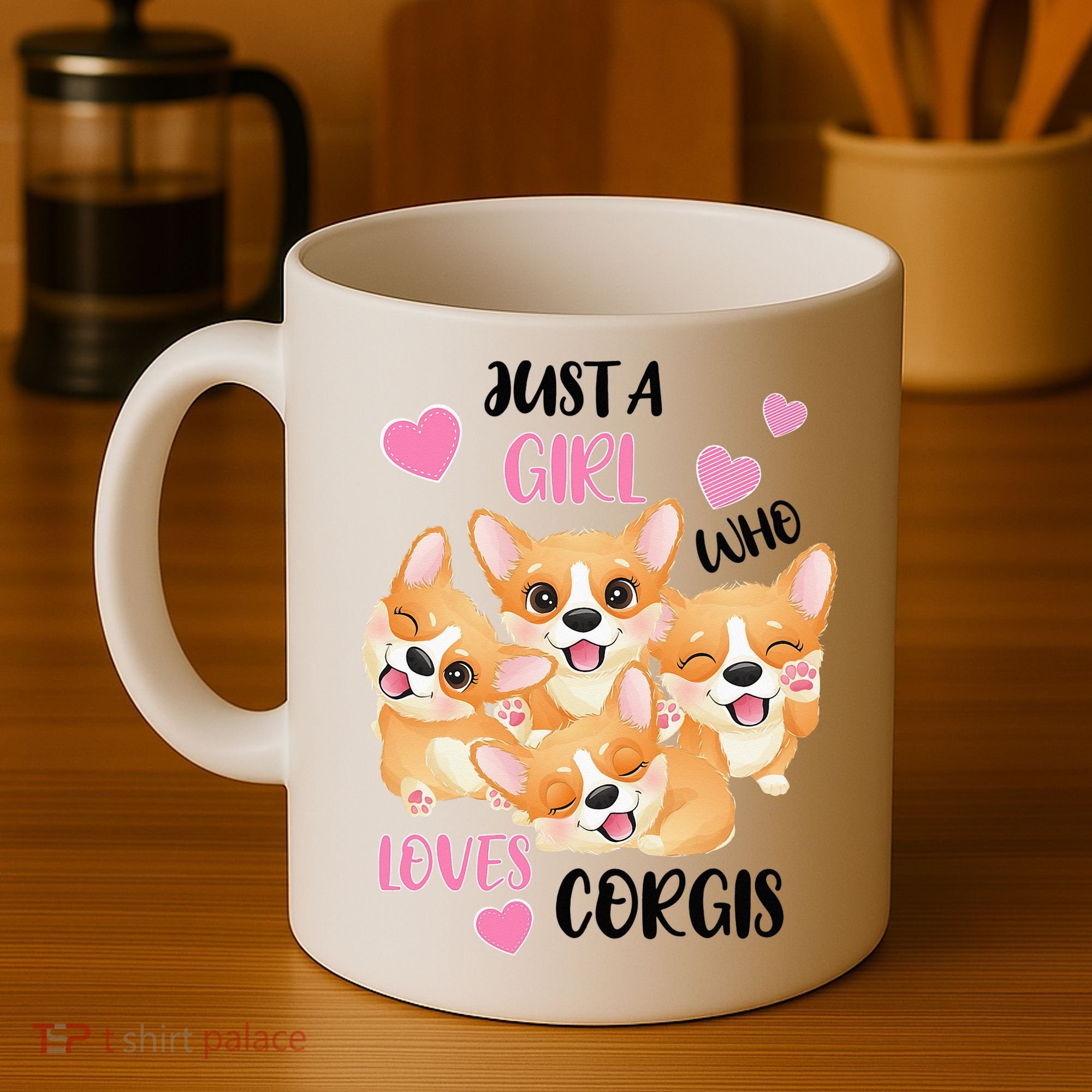 Just A Girl Who Loves Corgis Coffee Mug