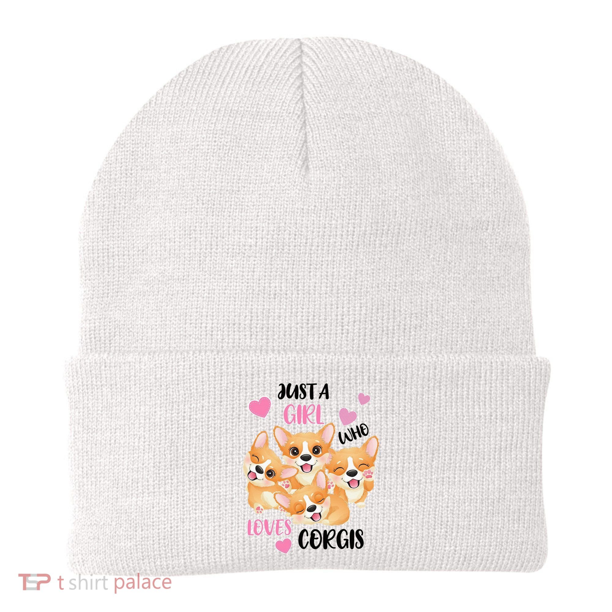 Just A Girl Who Loves Corgis Beanie