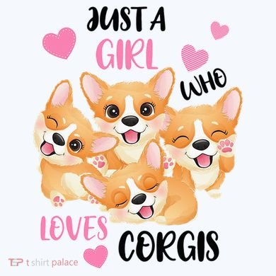 Just A Girl Who Loves Corgis Polo