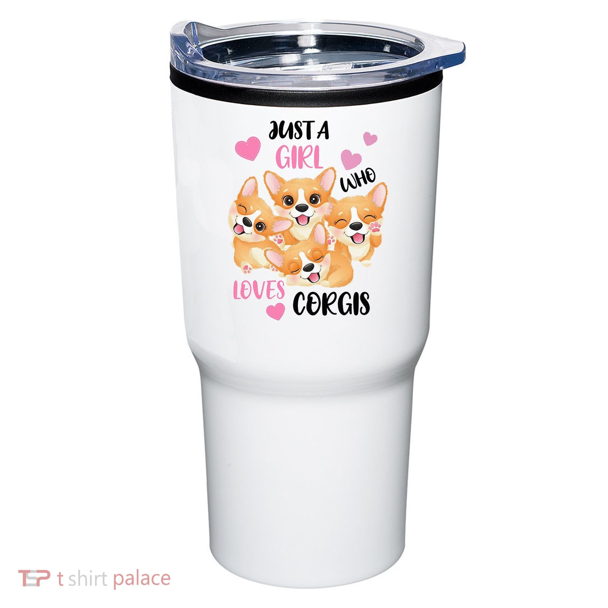 Just A Girl Who Loves Corgis Tumbler