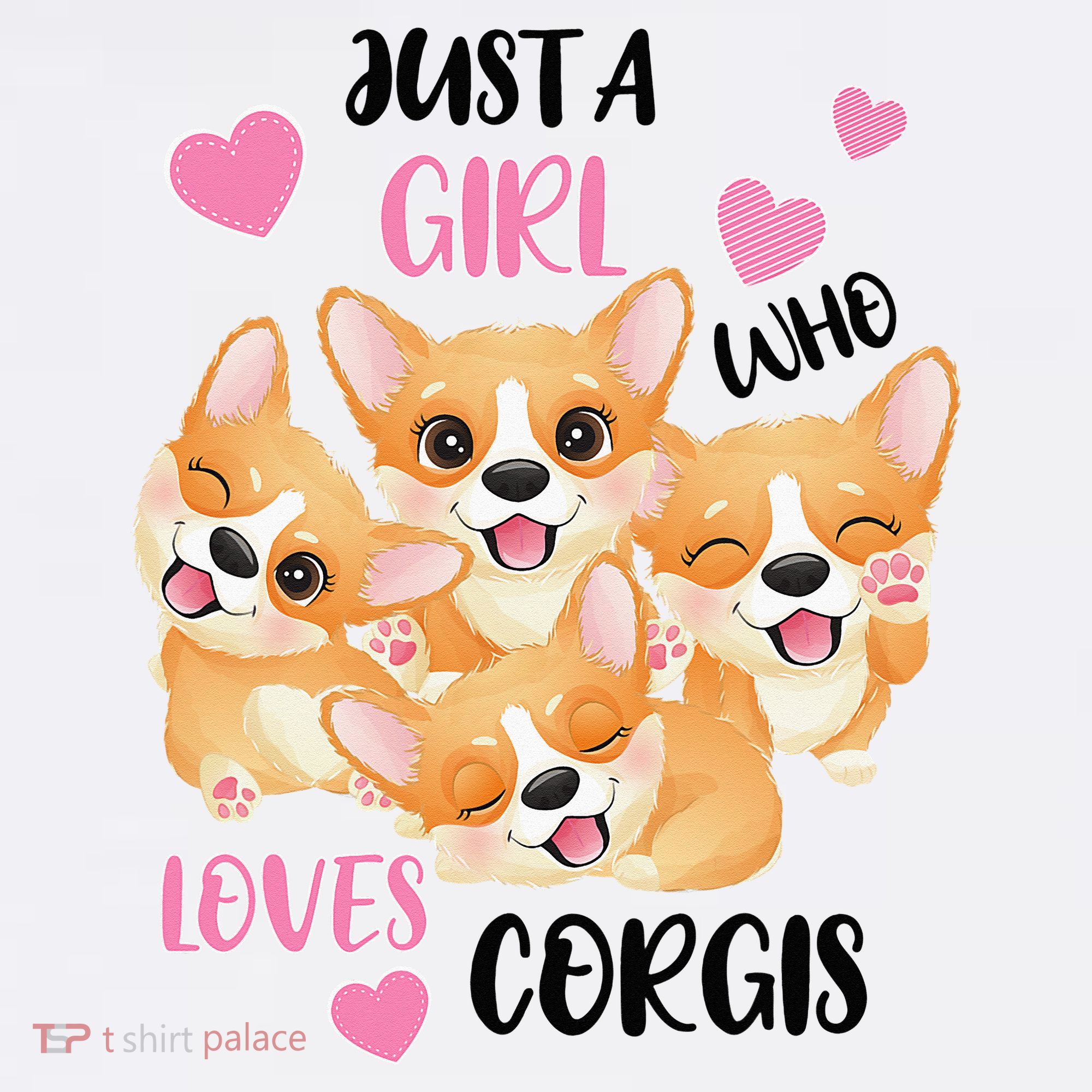 Just A Girl Who Loves Corgis Women's Tank Top