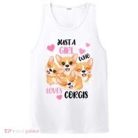 Just A Girl Who Loves Corgis PosiCharge Competitor Tank thumb 0