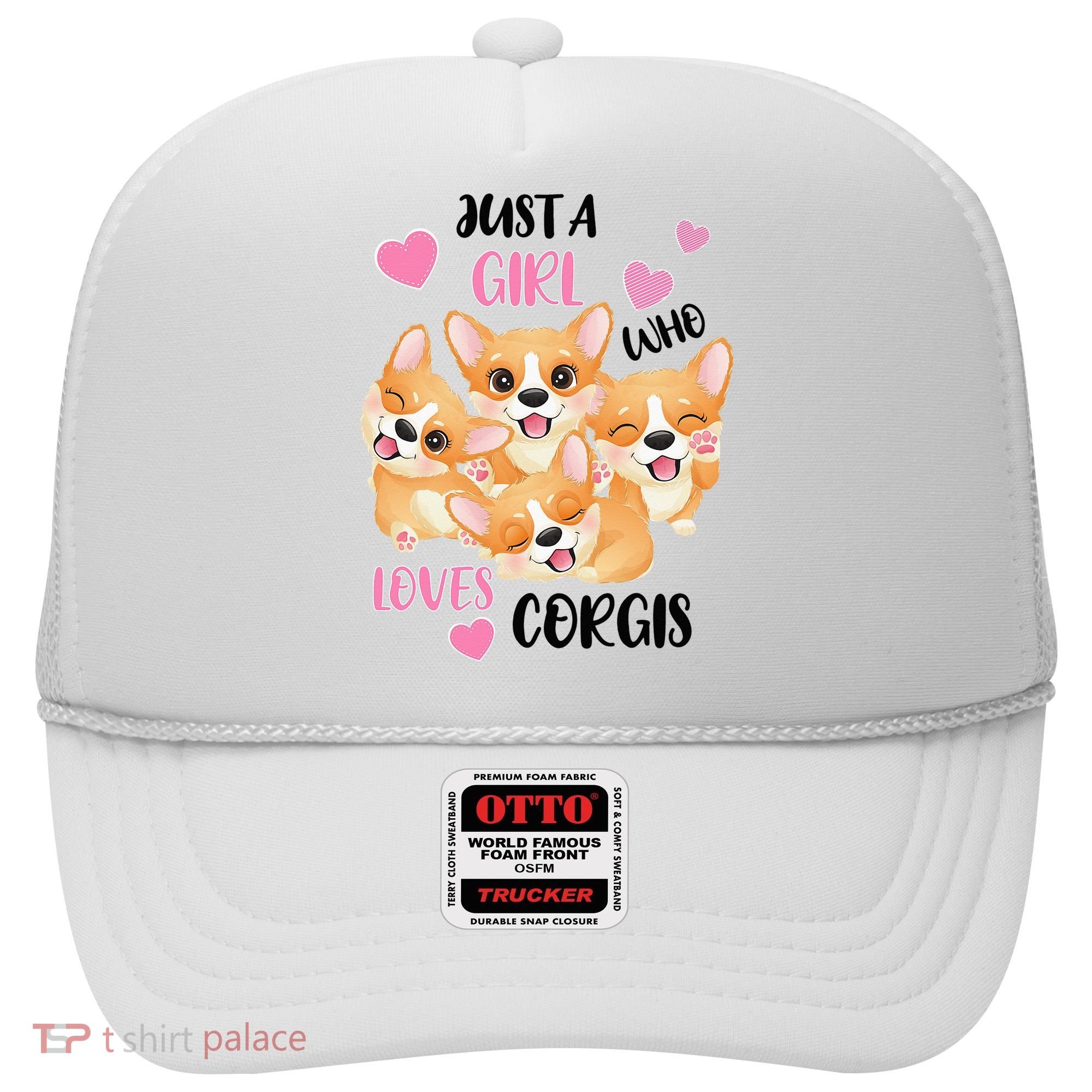 Just A Girl Who Loves Corgis Hat