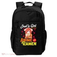 Just A Girl Who Loves Anime And Ramen Backpack thumb 0
