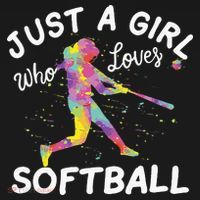 Just A Girl Who Loves Softball Baby Bodysuit thumb 2