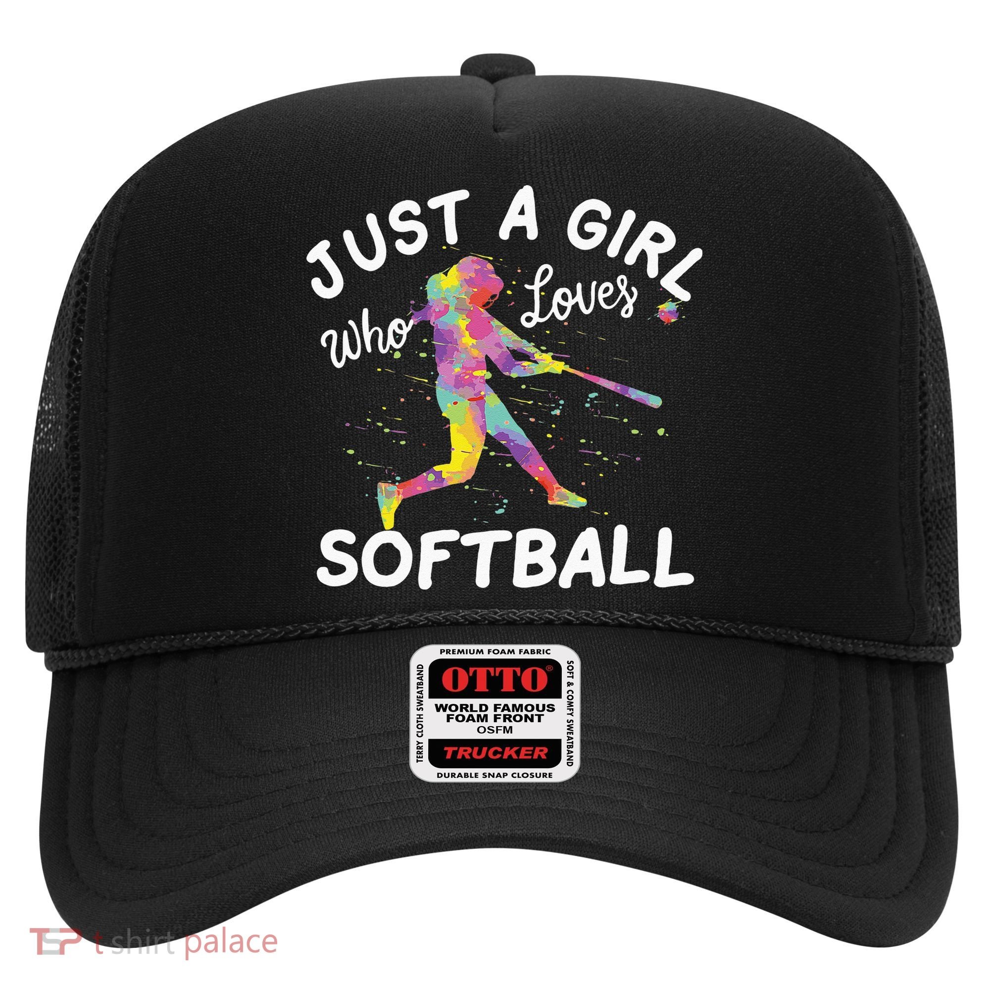 Just A Girl Who Loves Softball Hat