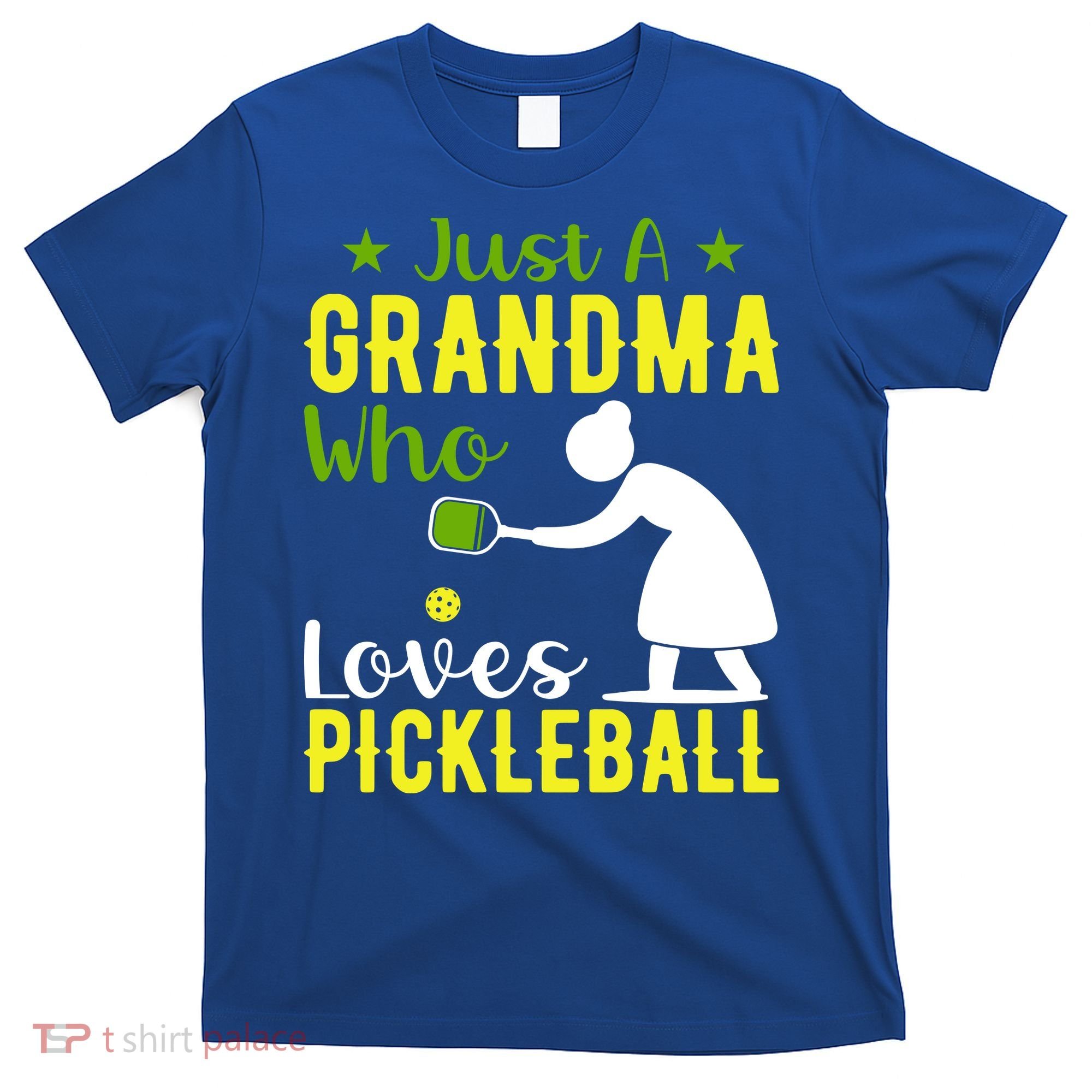 Just A Grandma Who Loves Pickleball Paddle Gift T-Shirt