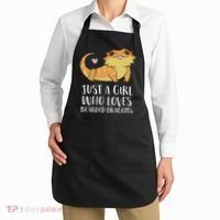 Just A Girl Who Loves Bearded Dragons Lizard Reptile Apron thumb 2