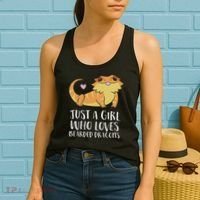 Just A Girl Who Loves Bearded Dragons Lizard Reptile Women's Tank Top thumb 2