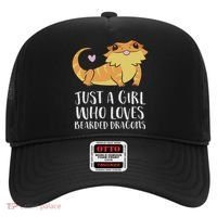 Just A Girl Who Loves Bearded Dragons Lizard Reptile Hat thumb 0