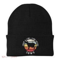 Just A Girl Who Loves Cows Gift Beanie thumb 0