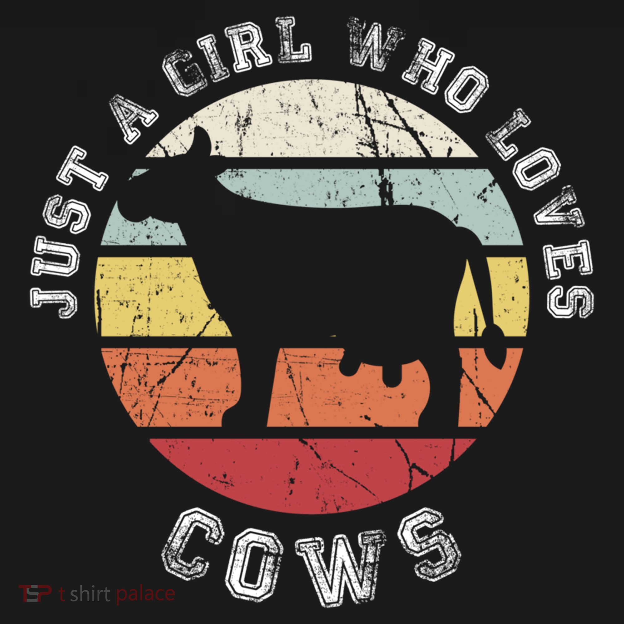 Just A Girl Who Loves Cows Gift Women's Hoodie