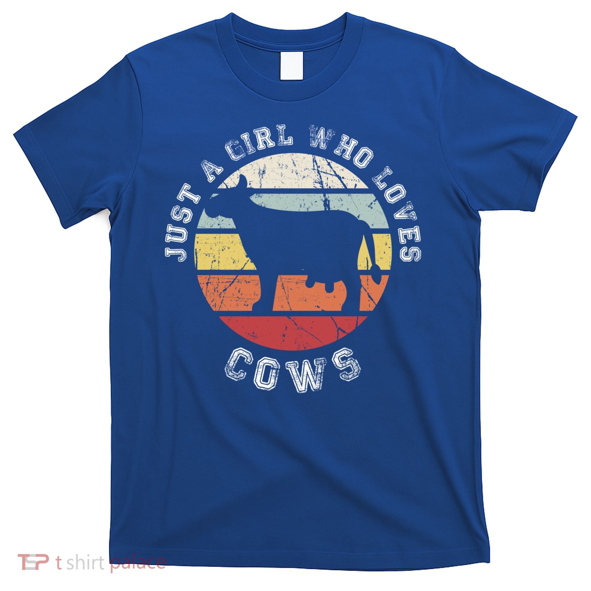 Just A Girl Who Loves Cows Gift T-Shirt